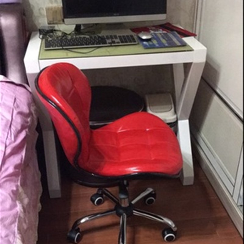 小型电脑椅升降转椅滑轮椅靠背椅家用座椅久坐舒服办公椅书桌椅子