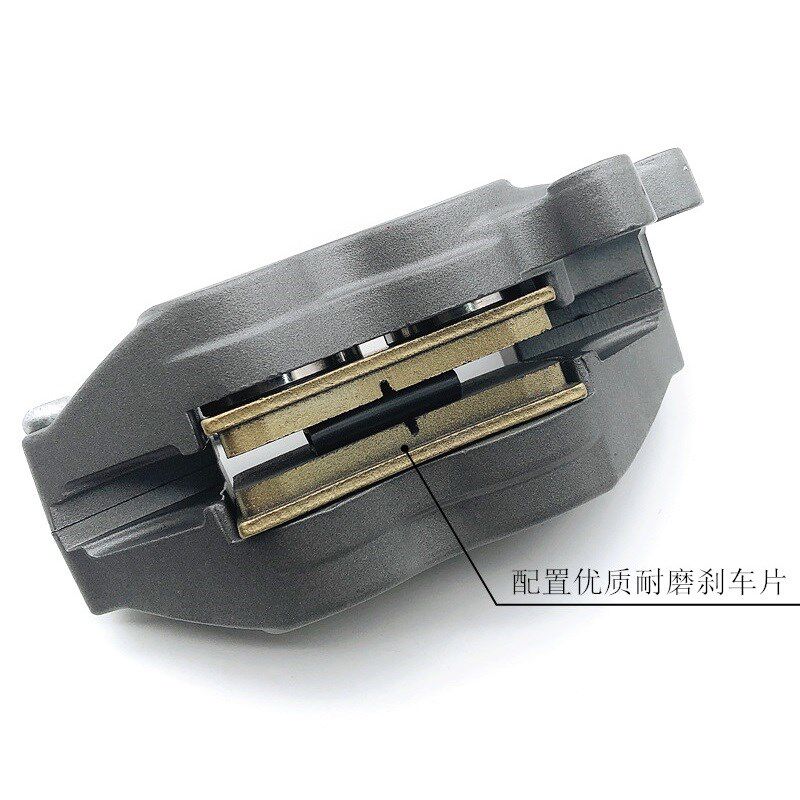 对四大鲍鱼布雷博卡钳碟煞车泵小牛小龟摩托电动车电动机车改装前