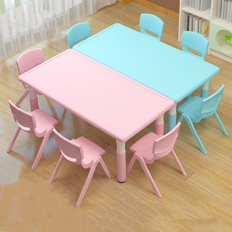 幼儿园桌子塑料幼儿桌椅手工椅子儿童课桌套装升降宝宝早教书桌长