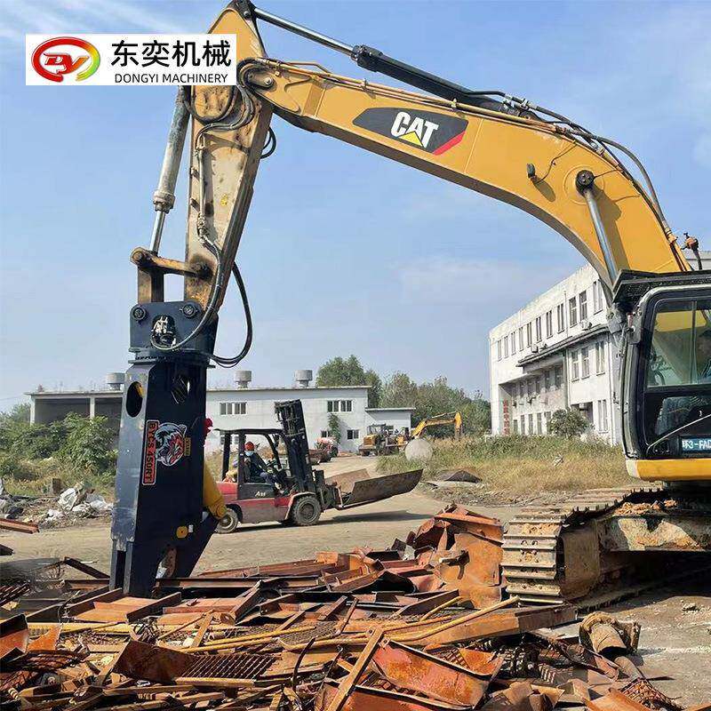 挖机改液压剪子旋转鹰嘴剪废旧钢材钢筋剪大梁钢拆车剪