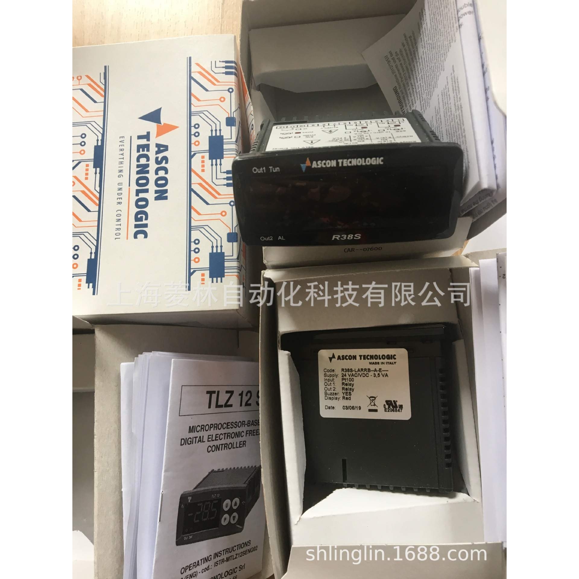 意大利  ASCON 温控器 Z31S-HSB-BA-0-02+测温线 Z31-HSB-0-02