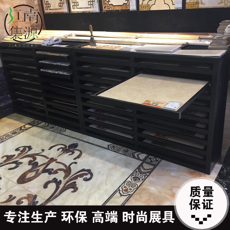 直销瓷砖抽屉柜展架木地板展架石材展示架陶瓷展示柜