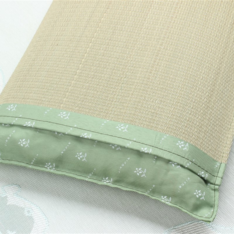 嬰兒兒童學(xué)e生雙面草天然藺草夏涼草席枕頭枕套海綿草寶寶蘭草涼