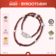 BYROOTS 抱树「福禄熠光」石榴石水晶项链