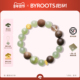 BYROOTS 抱树沉香木藏香手串女和田玉手链女黑金超七圣诞生日礼物