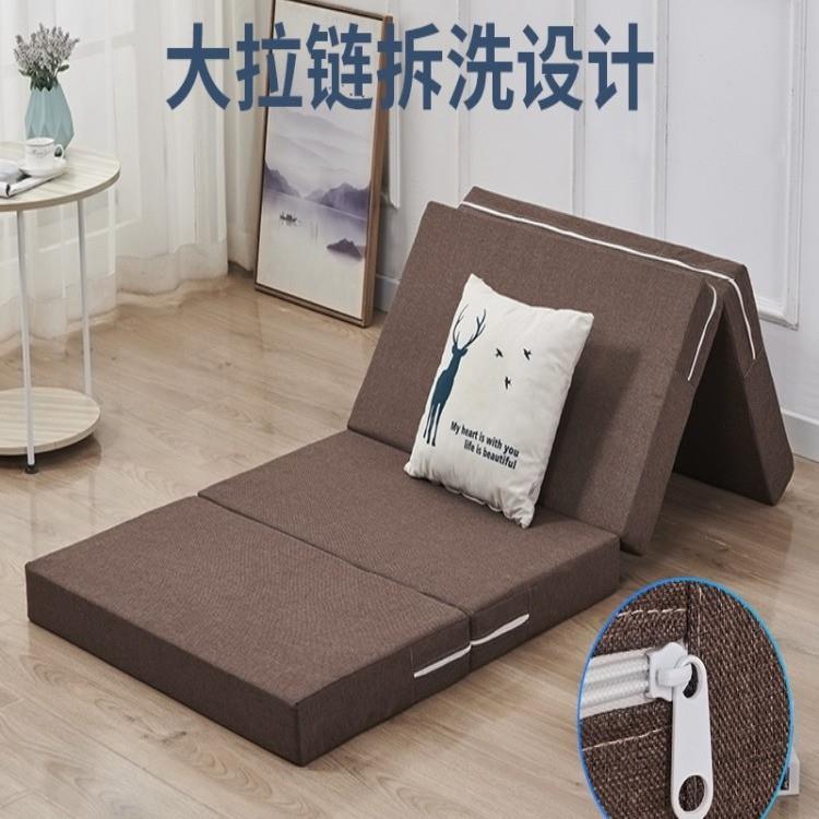 海绵折叠垫打地铺午睡垫办公室单人午休息垫日式懒人榻榻米学生