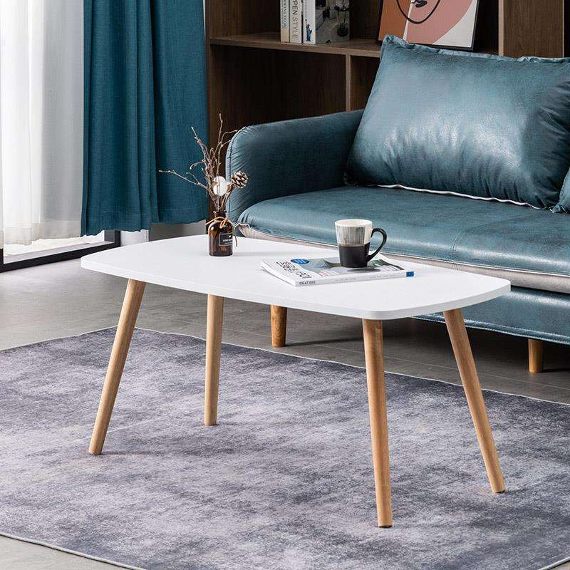 简约小茶几配沙发小户型客厅迷你长方形桌子阳台茶桌北欧木质茶台