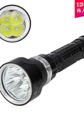 DX4灯5灯L2潜水手电筒flashlight18650电池户外工厂直销led灯