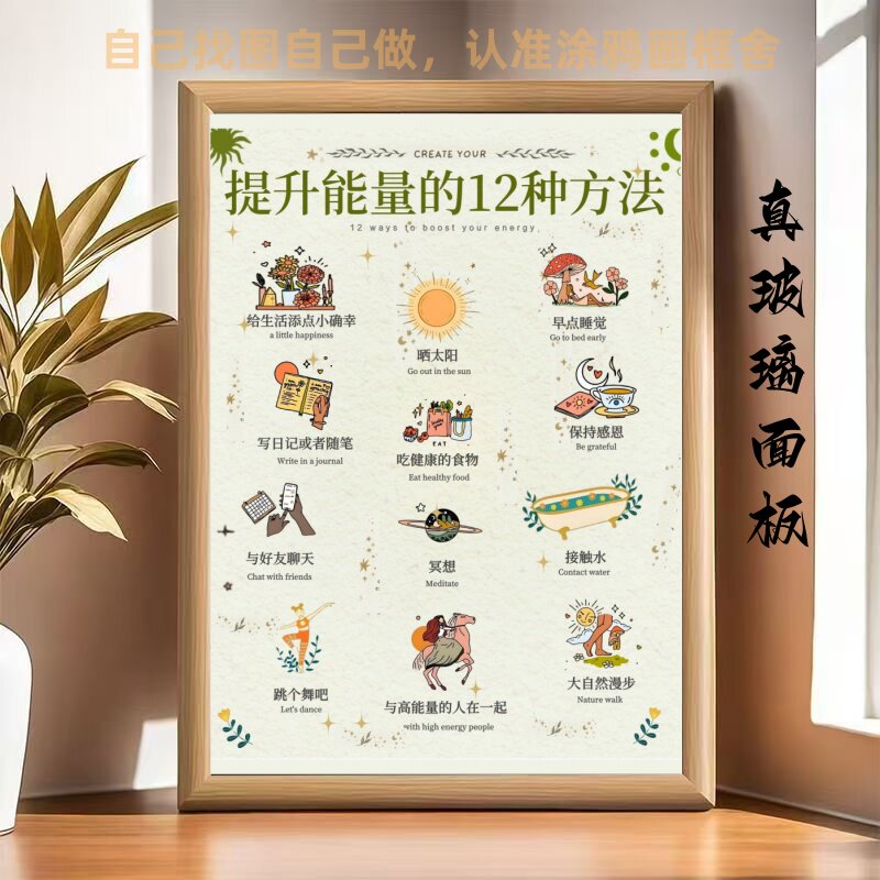 提升能量的12种方法相框