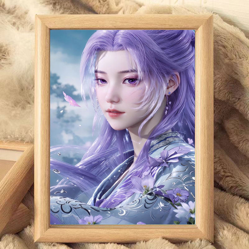 云霄仙子同款动漫周边相片相框古风生日礼物卧室客厅柜子装饰摆件