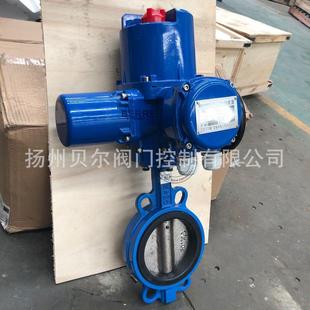 D97软1J 密封电动开821关蝶0阀 0DN15对夹式
