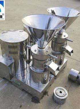 不锈工钢胶体磨机 8浆5型130型FEZ胶高体磨 化食品用速研磨机