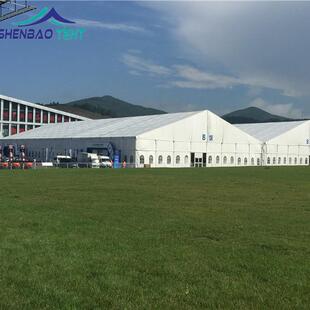 50米跨度外展帐篷702 ABS硬体墙户户外仓库览览活动帐篷 展tent