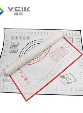 口品质耐高温烘焙揉面出垫和不粘面垫胶加硅厚刻度食品级擀RMD01