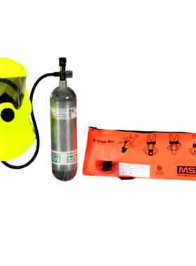 思15分逃生呼吸器S-09988Ca梅p-Air安碳纤维气瓶紧钟急逃生呼吸器
