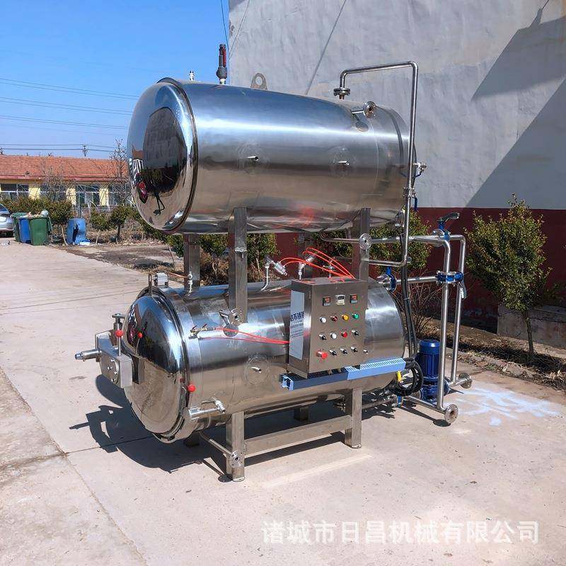 厂家供应烧鸡烤鸭杀菌设备豆类休闲食品杀菌锅素肉高温杀菌锅