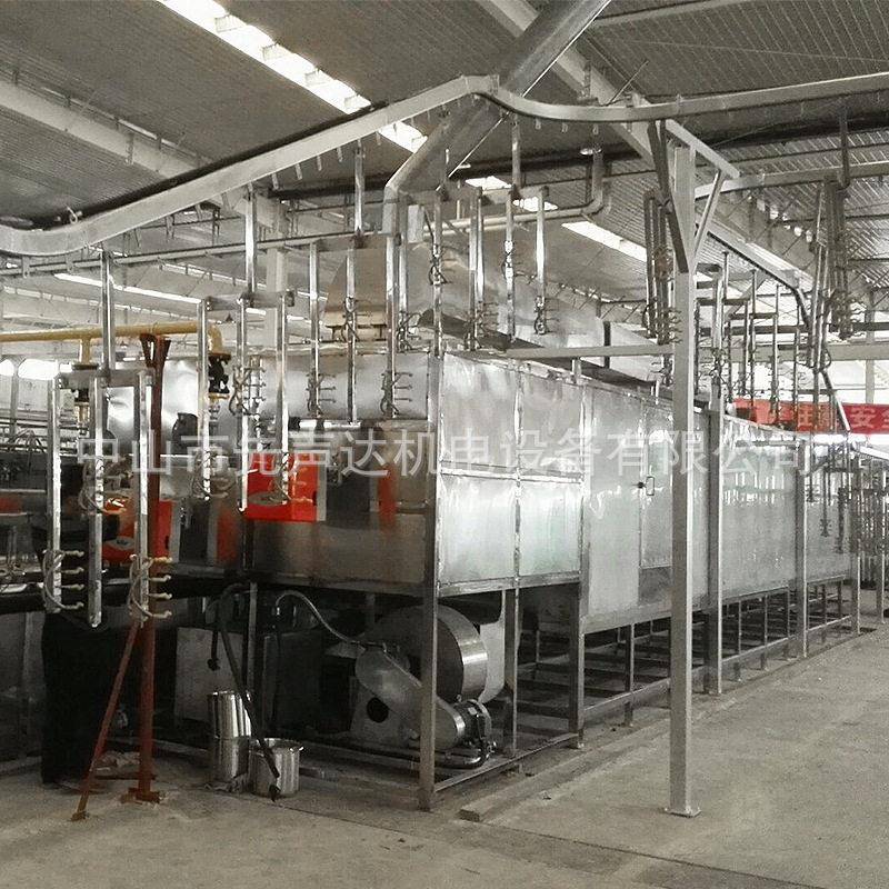 不锈钢器皿水壶压锅盖铝制悬挂链式超声波喷淋清洗线除油除蜡图片