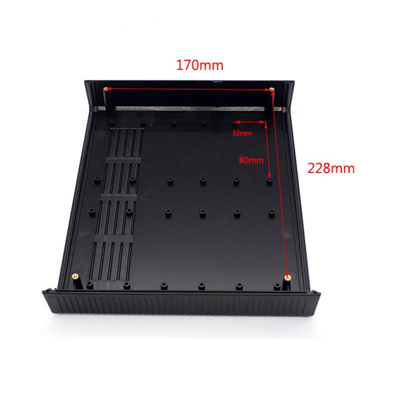台式仪器测试盒壳体D10显示盒仪表仪器电源260*220*80MM塑料外壳