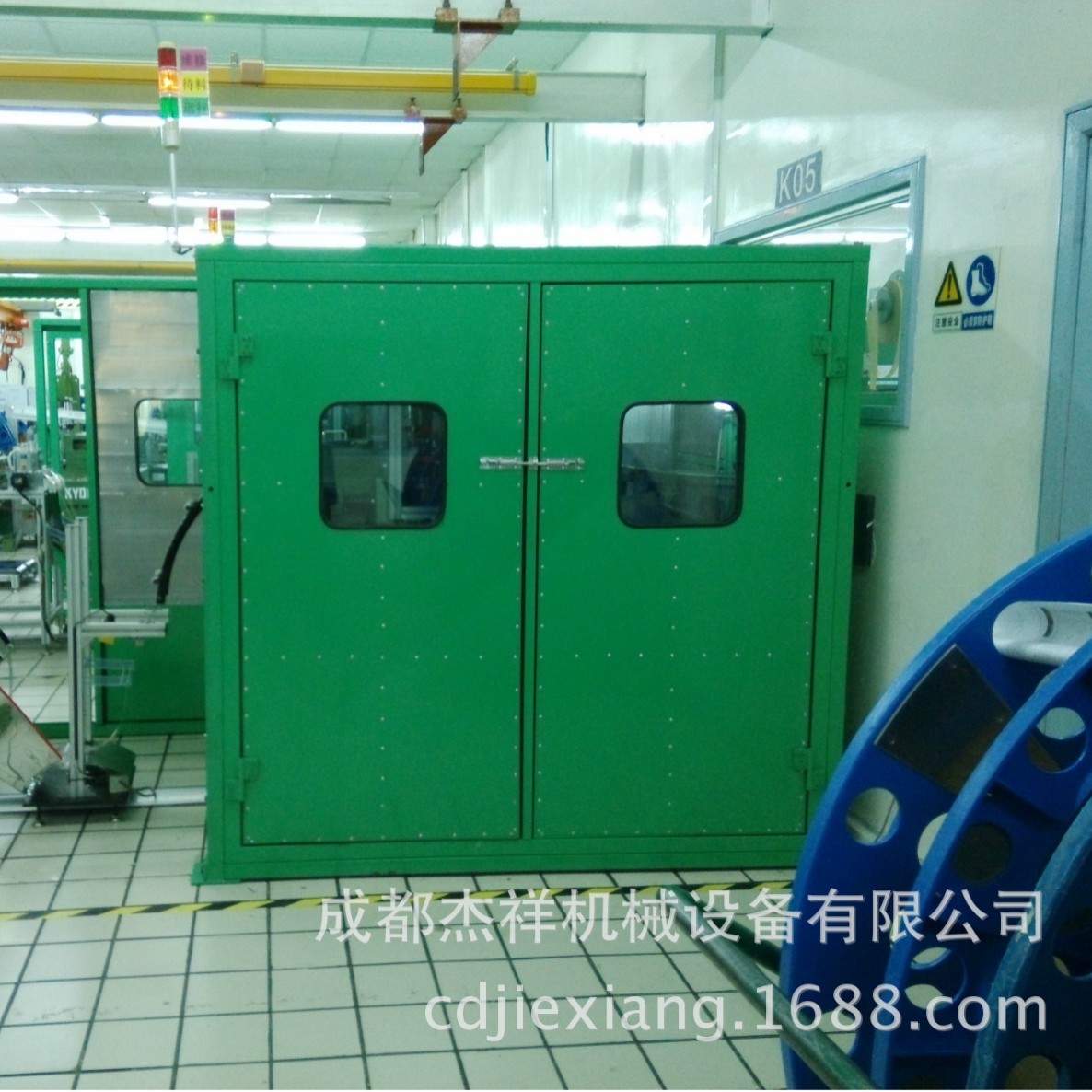 设计制造冲压设备隔音罩 电子厂无粉尘环境用隔声罩
