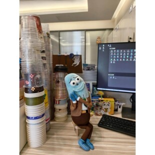 拜托路人鱼公仔比奇堡居民丑萌路人鱼毛绒公仔搞怪呆呆鱼玩偶摆件