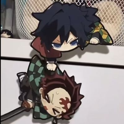 鬼灭之刃周边炭治郎富义勇冈立牌