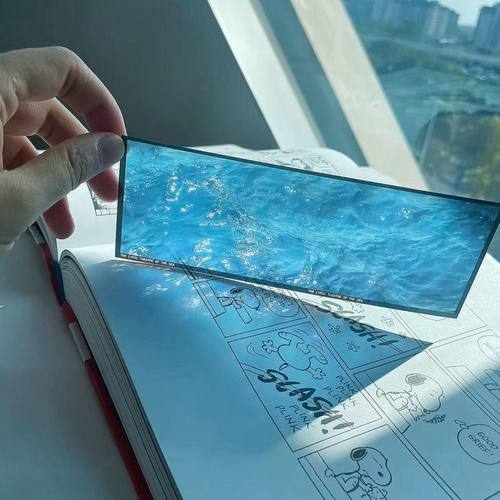 海的回忆录第一章节ins风书签海洋主题文创亚克力书签送朋友礼物