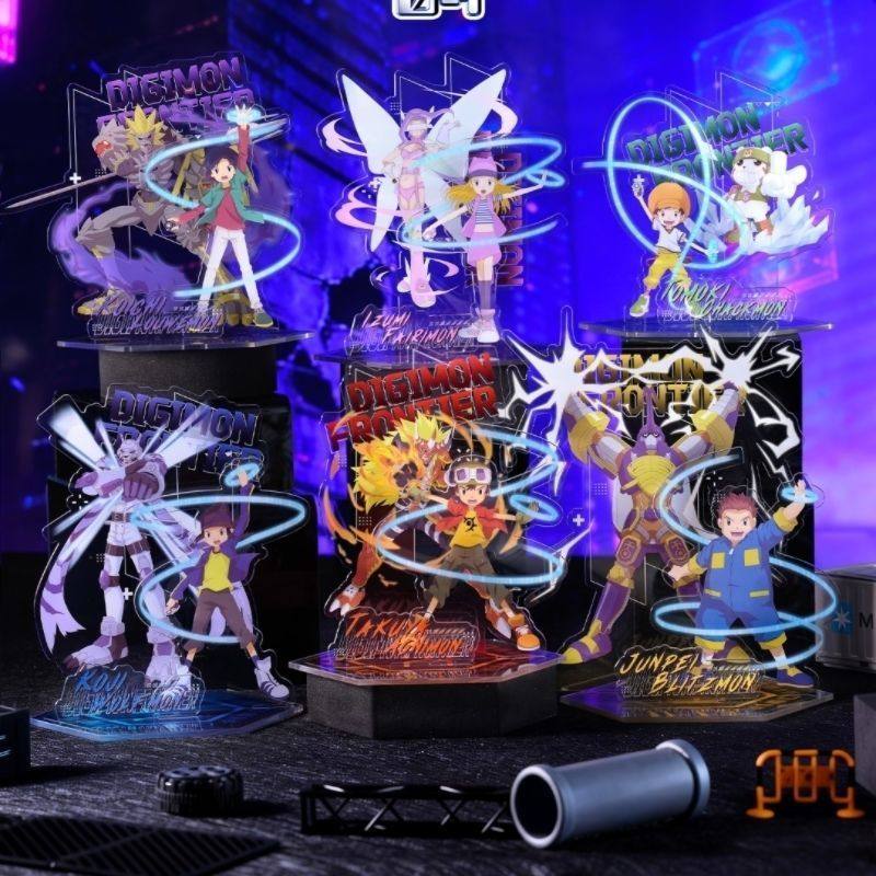 数码宝贝周边自制亚克力立牌桌面装饰摆件高颜值童年回忆收藏摆件,模玩/动漫/周边/娃圈三坑/桌游,动漫徽章/立牌,淘宝优惠券,粉丝福利购,淘宝优惠卷