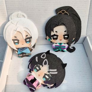 无畏契约不织布挂件可爱瓦罗兰捷风暮蝶高颜值成品背包装饰钥匙扣