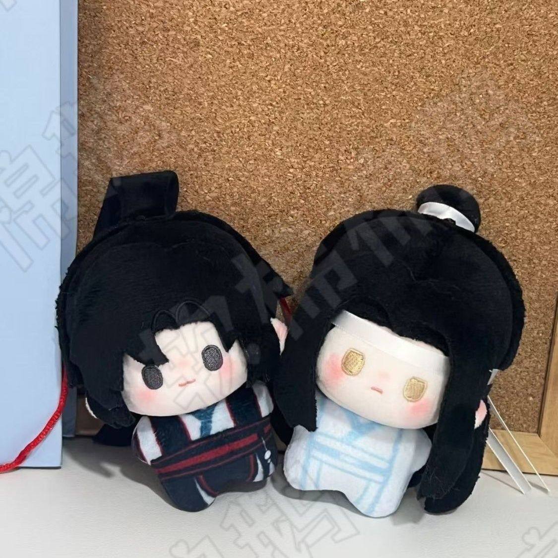 魔道祖师动漫周边同人魏无羡蓝忘机属性10cm印花棉花娃娃玩偶公仔,模玩/动漫/周边/娃圈三坑/桌游,动漫毛绒/抱枕/坐垫,淘宝优惠券,粉丝福利购,淘宝优惠卷