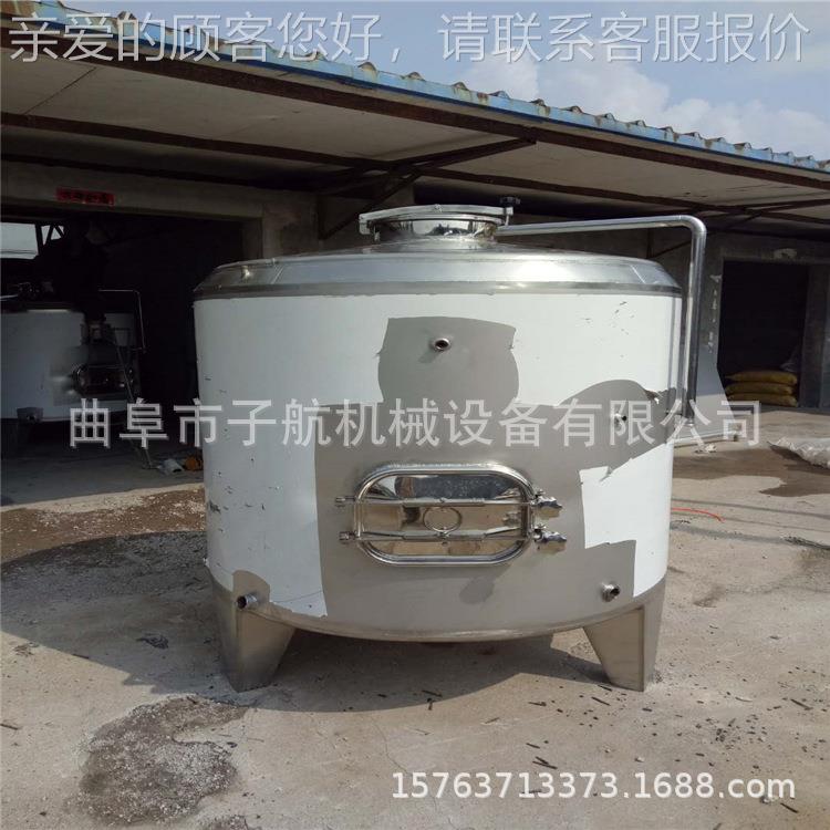 304不储锈钢储罐 高存位储物ZH-100-1罐 立式 卧式液罐 葡萄发酒