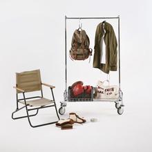 二单元501 商用落地衣架服装道具陈列展示架家用移动衣帽架带刹车