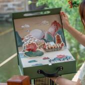 2025新款 粽子包装 盒手提端午咸鸭蛋礼盒创意立体古风礼盒包空盒