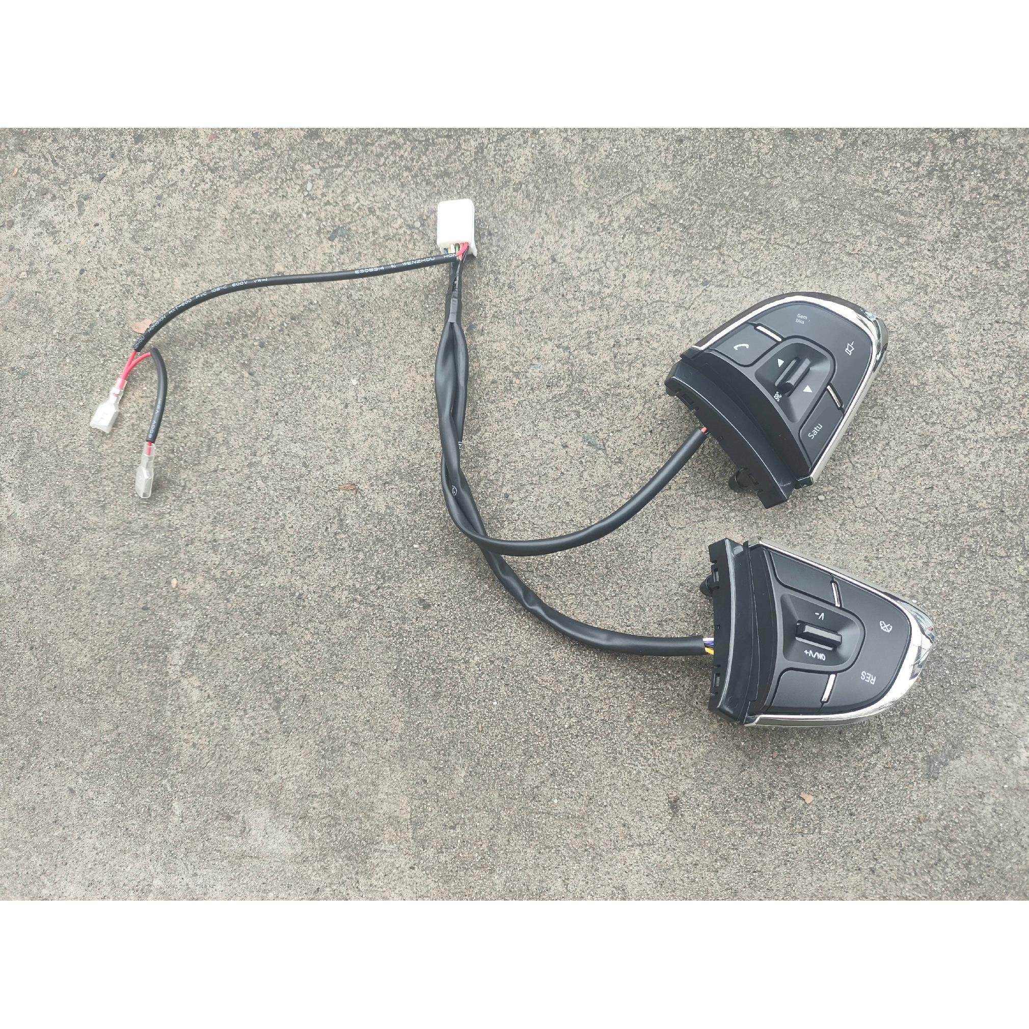 东风途逸多利卡凯普特福瑞卡T5Q多功能方向盘开关按键按钮带线束