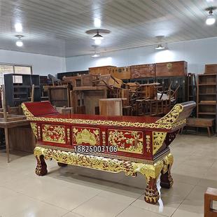 寺庙道观祠堂佛堂全实木供桌元宝桌贡台佛台香案翘头供台神台定制