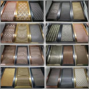 饰网帘厂螺旋编织网不锈钢网屏风水幕墙帘背景垂帘吊顶隔断 金属装