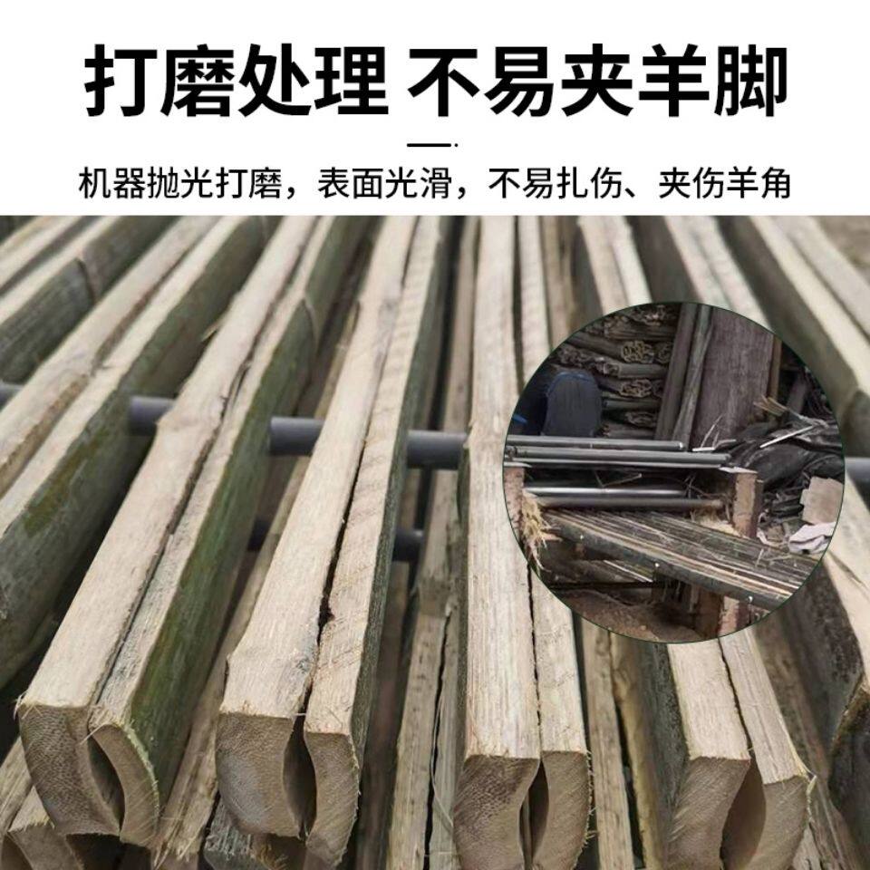 竹子羊床漏粪板鸡鸭鹅架养殖场竹架板羊圈用竹笆子养殖设备漏粪板