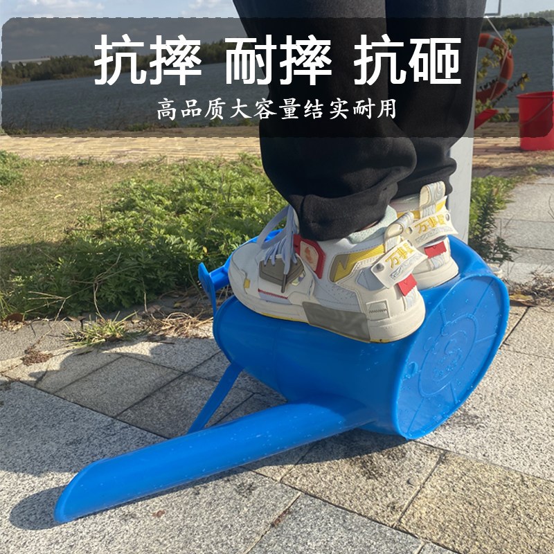 塑料洒水壶农作产品水桶浇花壶加厚加大淋水壶长嘴水壶手提式粪桶