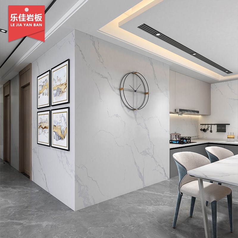 新款电视背景墙800X2600岩板板材客厅全屋大理石连纹大板轻奢瓷砖