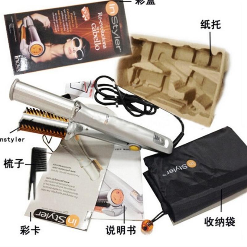 直销爆款直发器卷发器直卷两用美发工具电动卷发棒家用拉直夹板