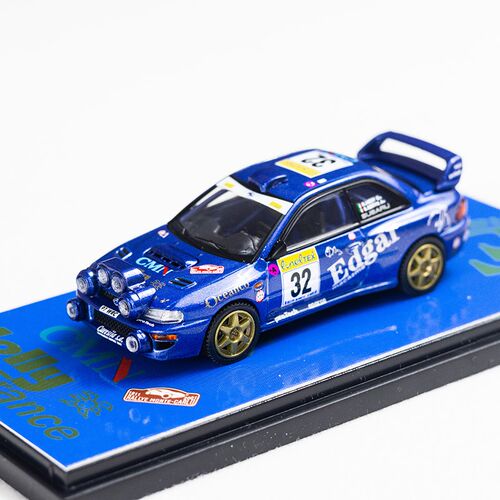 Fine works64 FW  1:64 斯巴鲁 WRC 拉力冠军车 合金汽车模型收藏