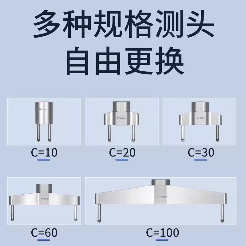 数显半径规仪直径测量仪测圆度规弧面规r角规R规弧度规半径指示表