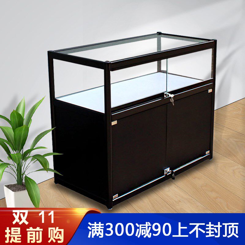 珠宝首饰展示柜玻璃展柜珠宝柜台眼镜精品超市货架手机维修展示柜