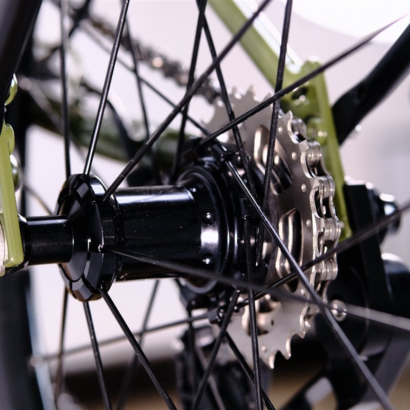 佰客6速青春版折叠车bikes 车厂国产小布平替超轻便携复古自行车
