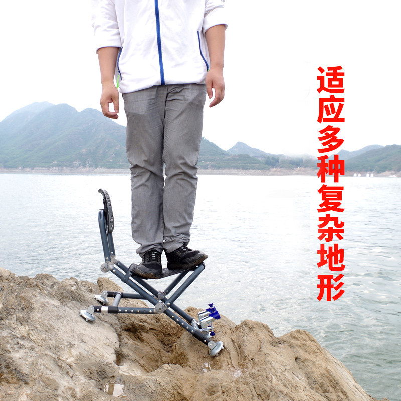 新款多功能折叠钓椅全地形钓鱼椅加厚台钓椅轻便野钓钓鱼凳钓鱼椅