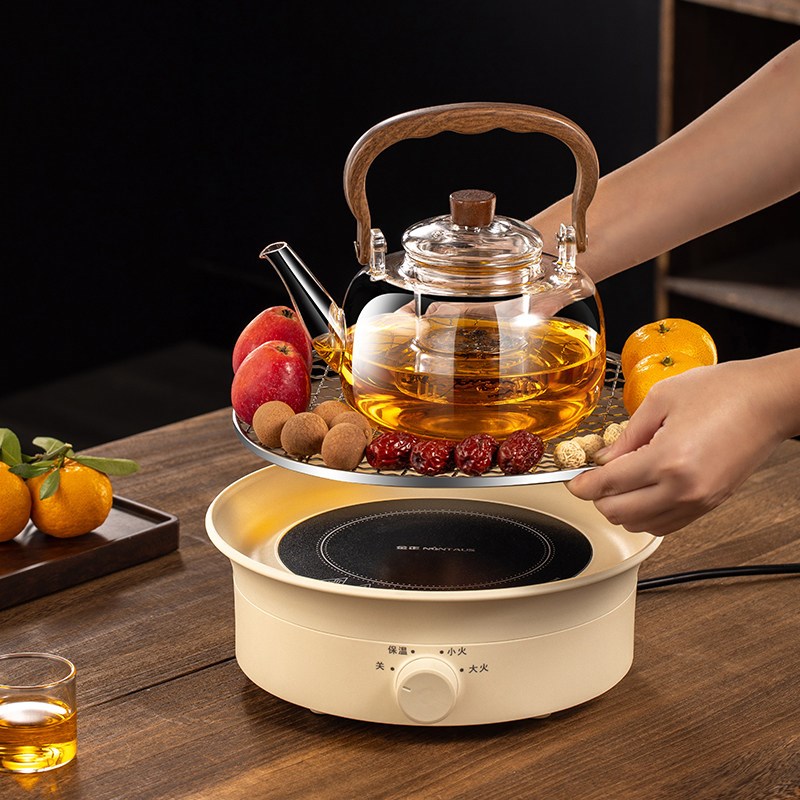 金正电陶炉围炉煮茶器具全套家用室内电炉2025年新款煮茶炉