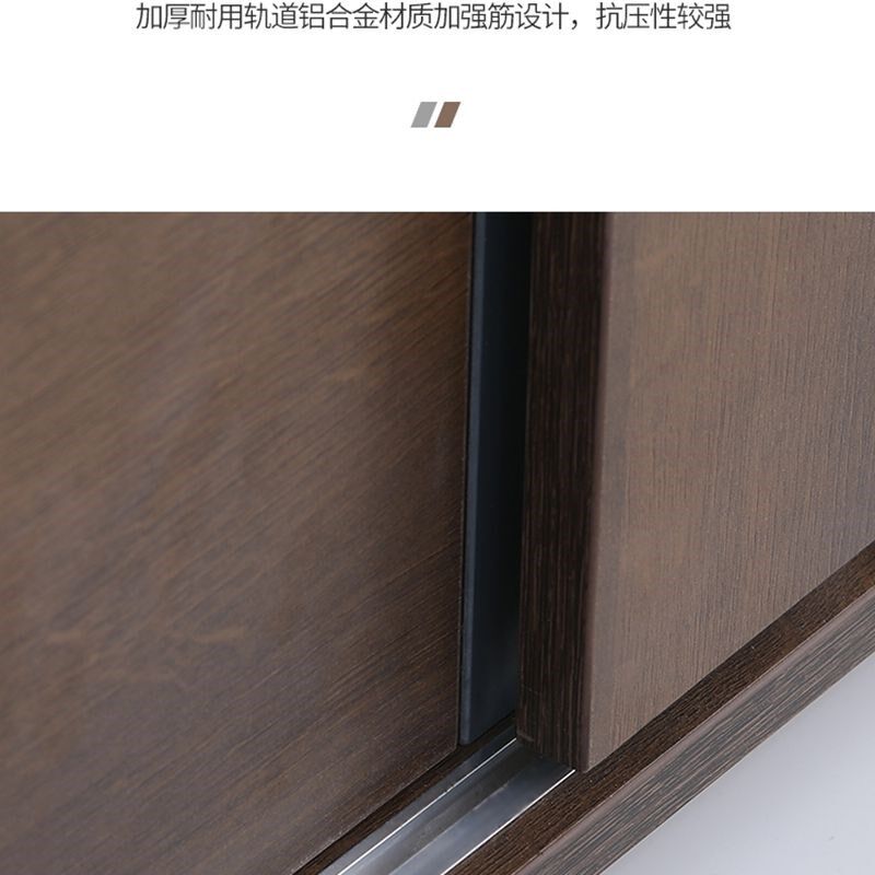 办公桌边柜文件柜木质侧柜三抽移动矮柜带锁收纳柜打印机储物柜子