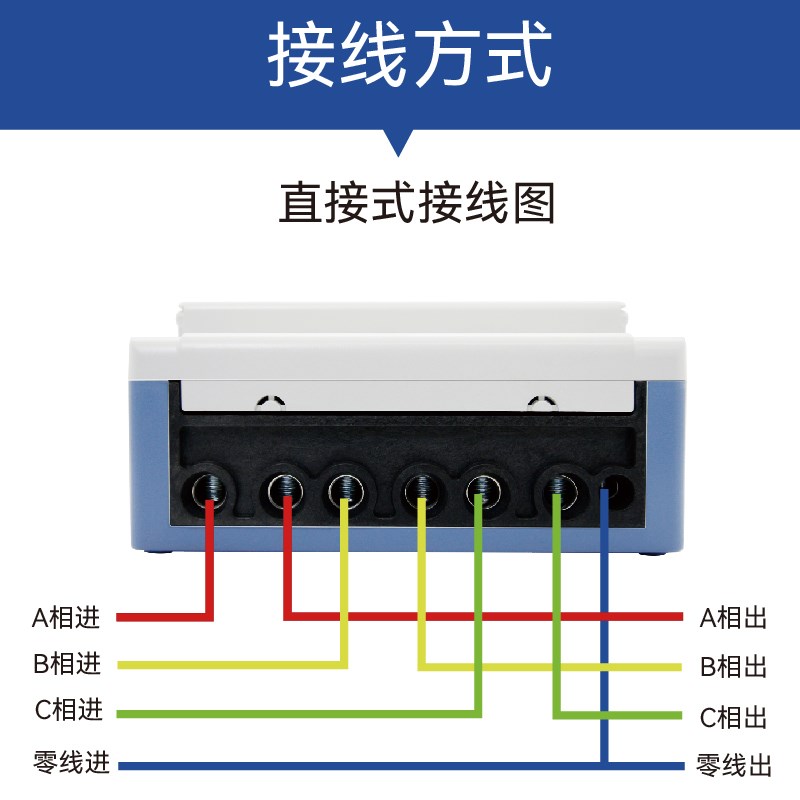 远程4G智能三相电表380v自带网络预付费电门面房厂房手机扫码充值