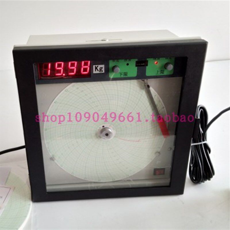 数位保压测试仪搭配智能压力圆盘记录仪 数显仪表中型园图有纸记