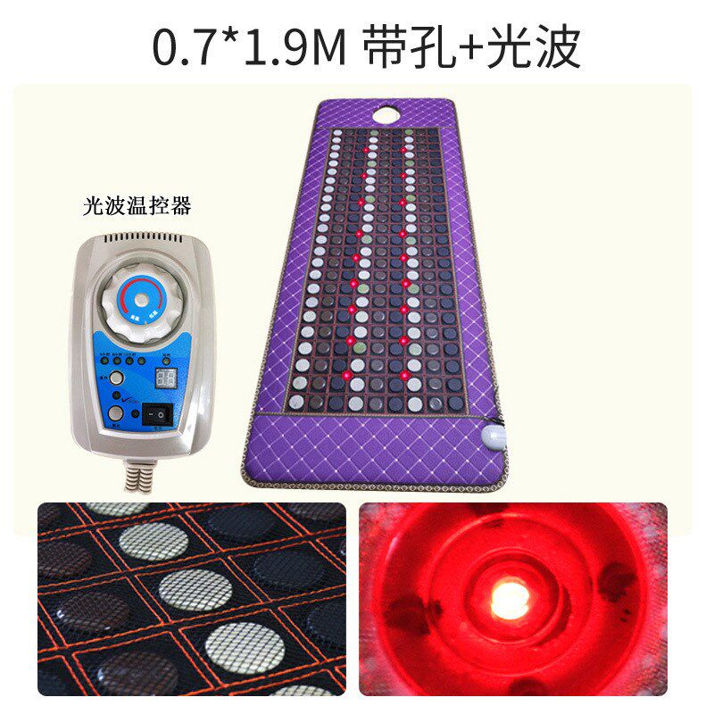 瑾玉佳人光子能量理疗磁疗玉石床垫电加热养生保健床超长波双温控