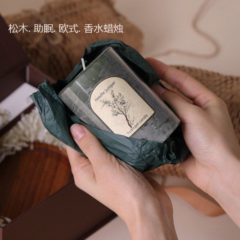 香薰蜡烛玫瑰套装礼盒高级摆件家用卧室持久扩香熏香组合套餐创意